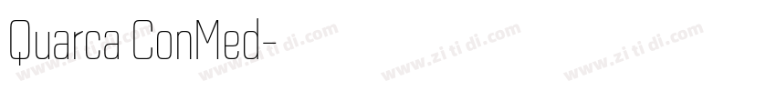 Quarca ConMed字体转换